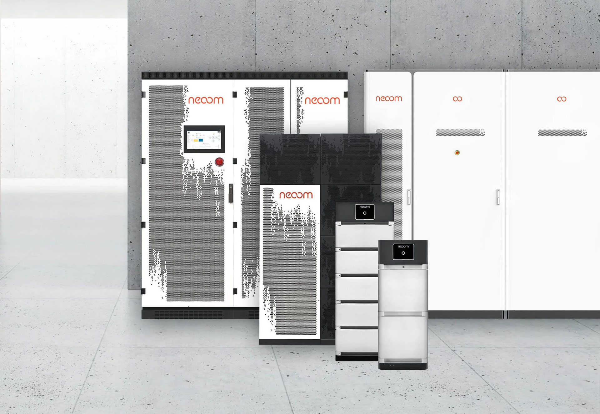 neoom Energiespeicher-Lösungen - Moderne Batteriespeichersysteme für effizientes Energiemanagement und nachhaltige Stromversorgung