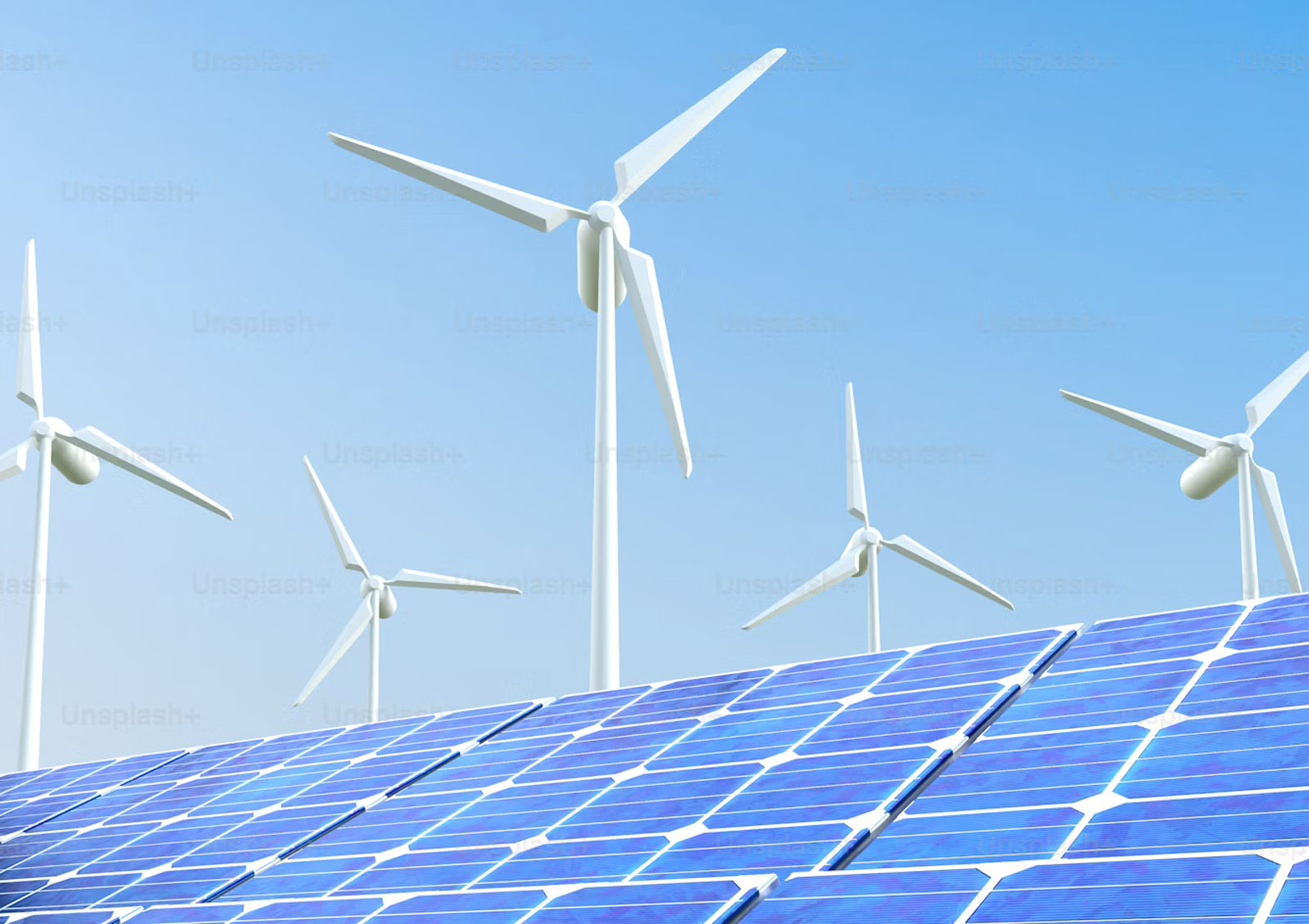 Erneuerbare Energieerzeugung - Solaranlagen und Windkraftwerke für nachhaltige Stromproduktion und effiziente Portfoliointegration