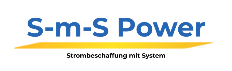 S-m-S Power GmbH Logo - Spezialist für intelligente B2B Strombeschaffung in Österreich